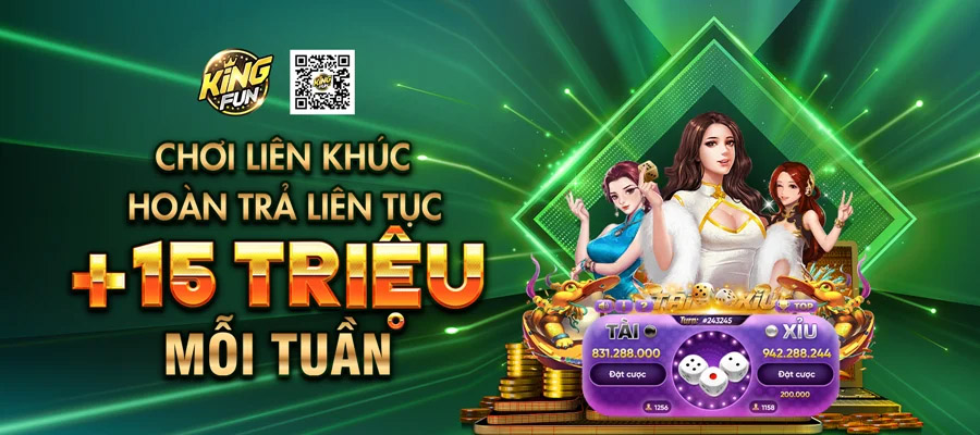 Hoàn trả mỗi tuần tại Kingfun